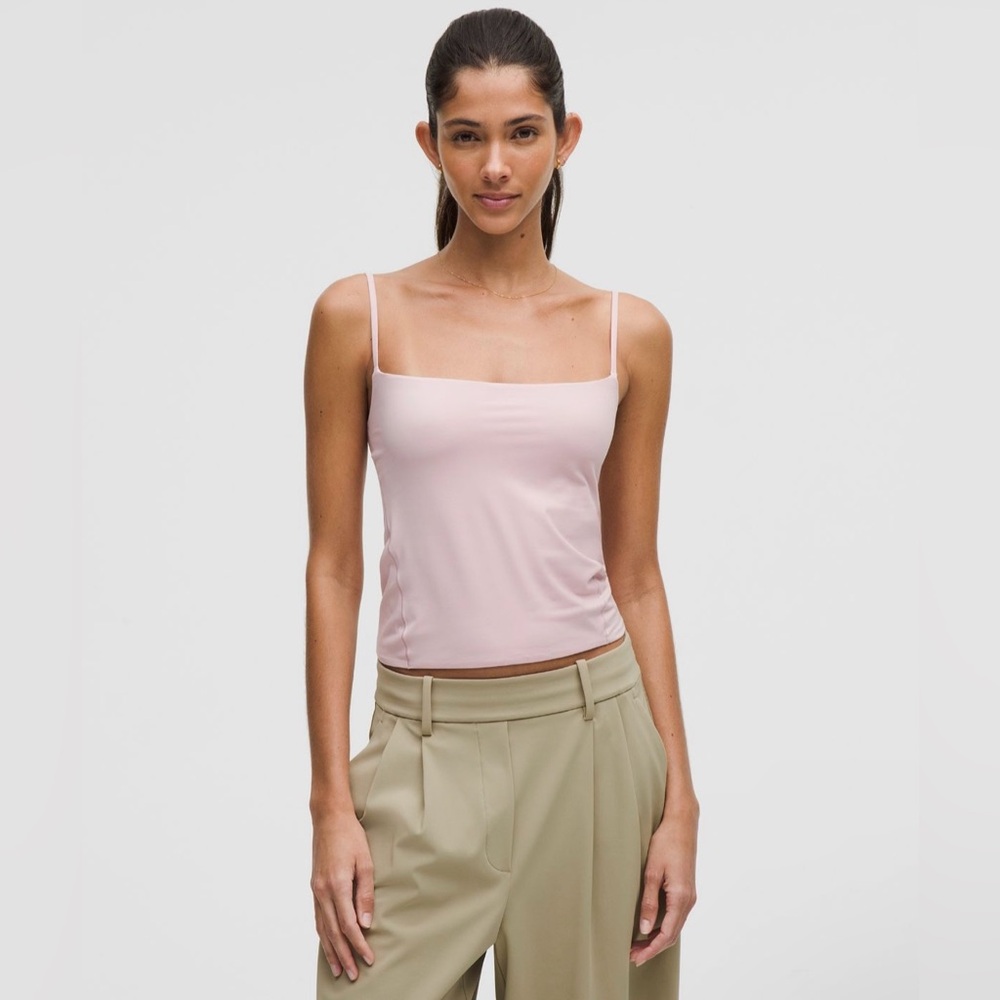 Lululemon Wundermost Nulu Spaghetti Strap Adjustable Cami